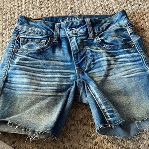 American eagle jean shorts